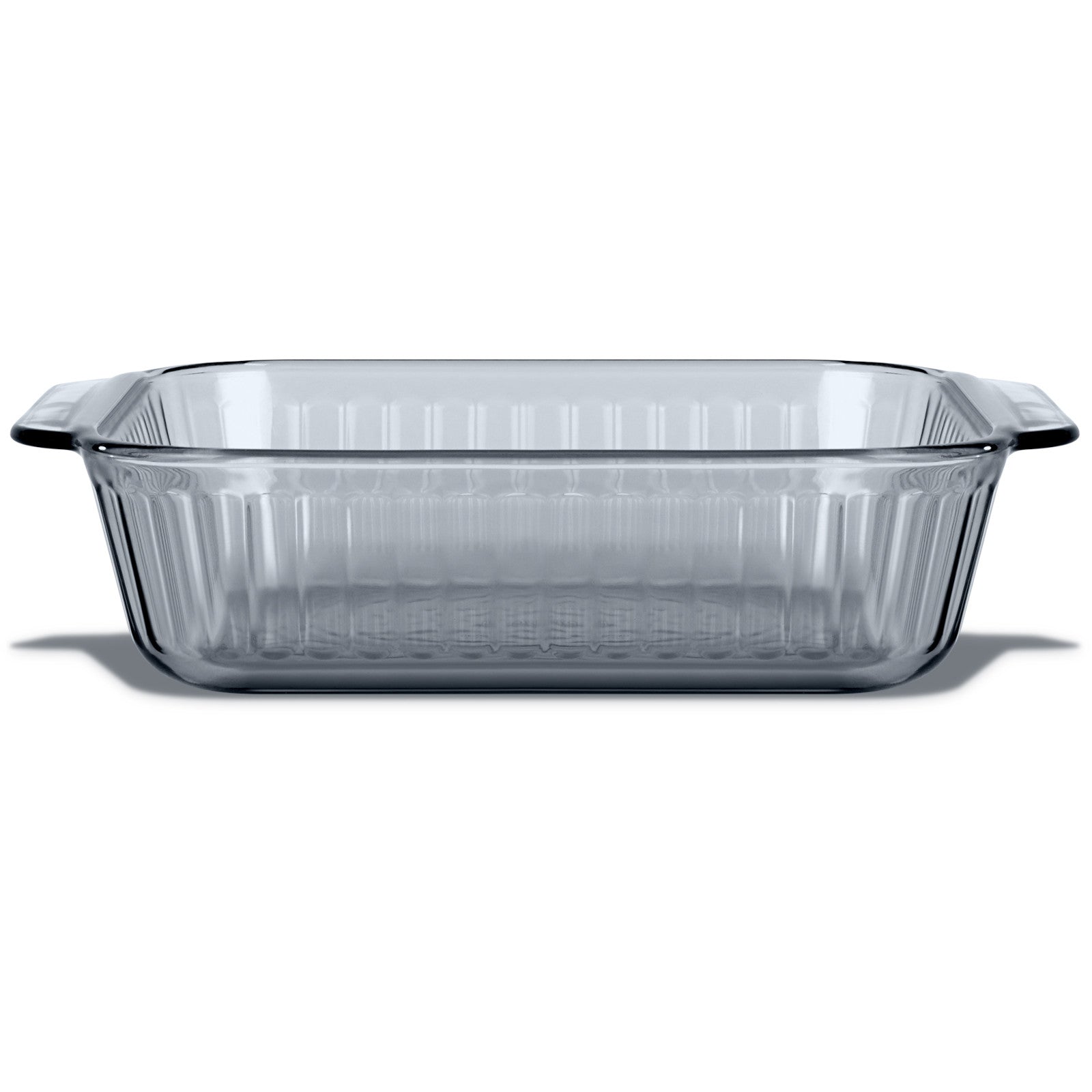 Pyrex? Sculpted Tinted Colors 8 Square Baking Dish. Smoke