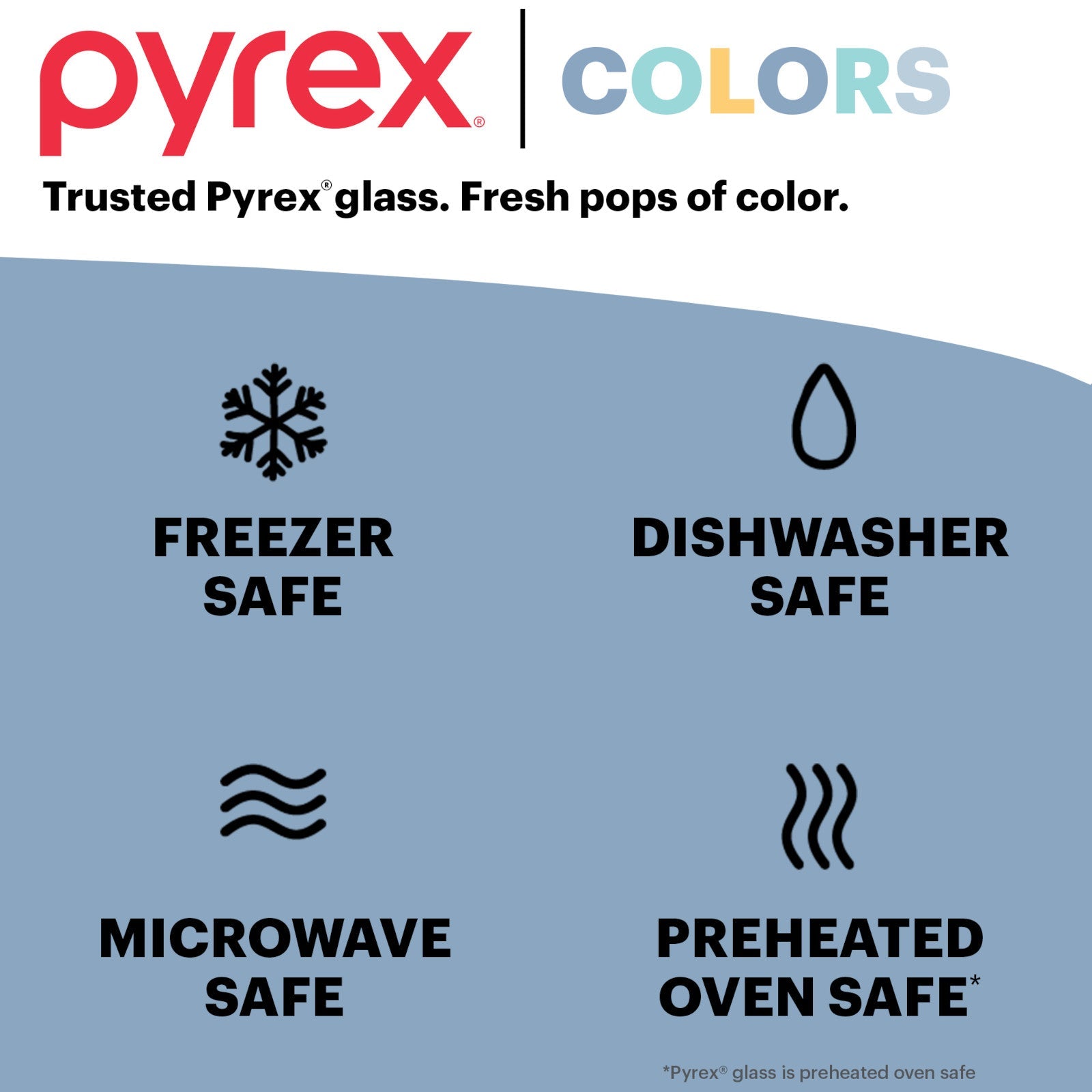 Pyrex? Simply Store? Tinted 6-cup Rectangle Storage with Green Plastic Lid - Image 5