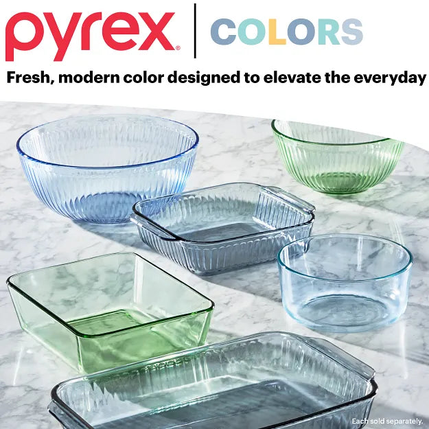 Pyrex? Colors Sculpted Tinted 6-piece Mixing Bowl Set - Image 5