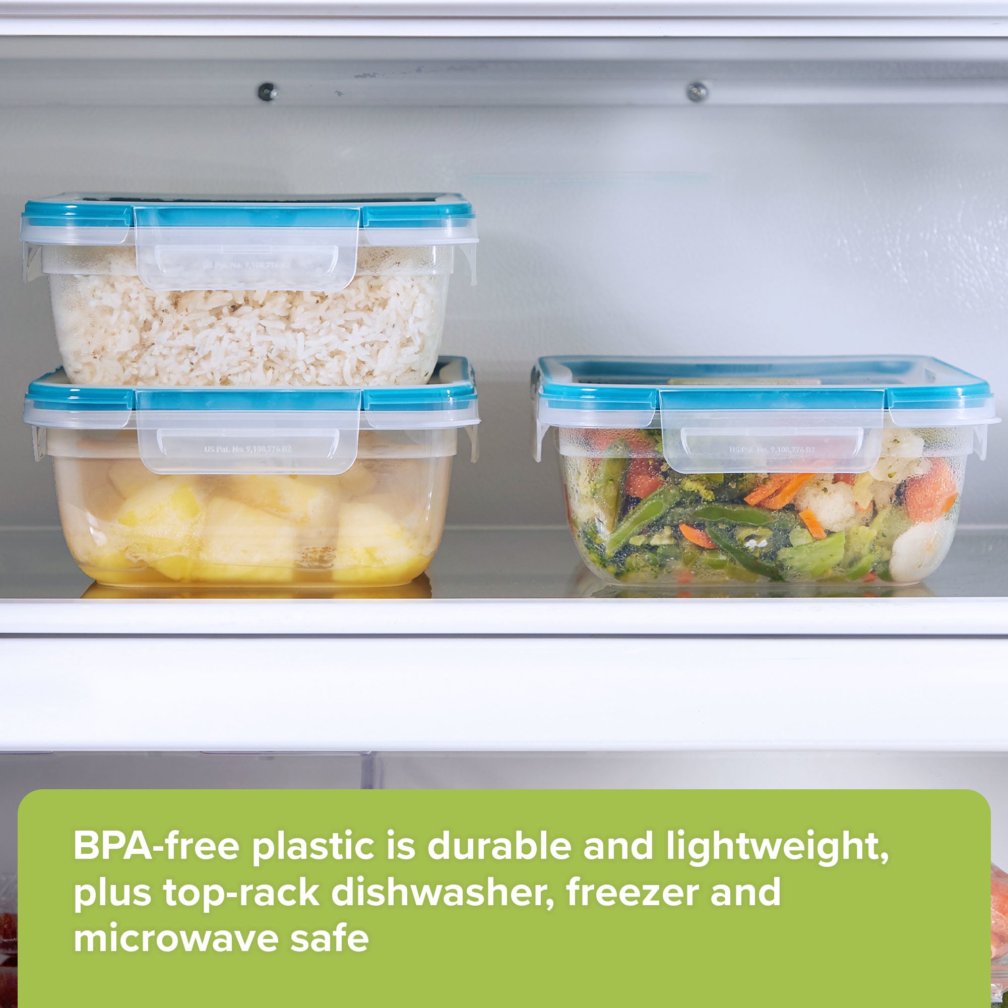 Snapware® Total Solution® 6-piece Rectangular Plastic Food Storage Set - Image 6
