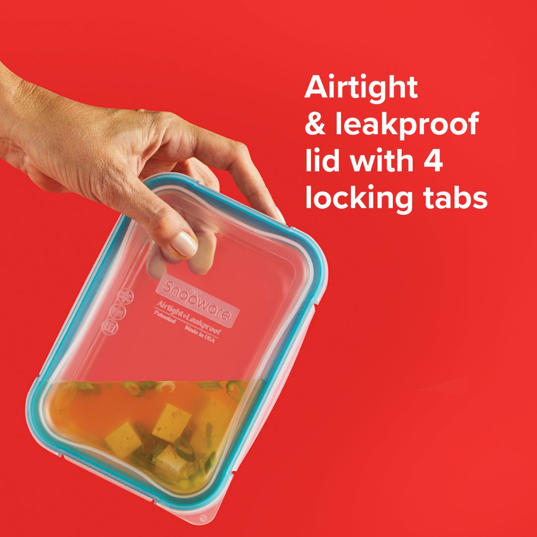 Snapware? Total Solution? Pyrex? Glass 2-cup Rectangle Food Storage with Plastic Lid - Image 4